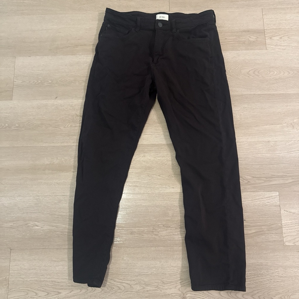 DL1961 Men's Slim Jeans in Deep Black